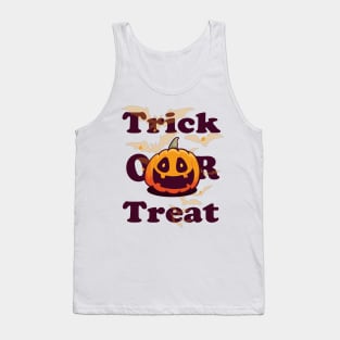 Trick or Treat costume Horror Halloween shirt 2020 Tank Top